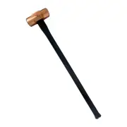 Mumme 5HCFRH10 - 10lb Copper Hammer with Pinned Steel Core Fibreglass Handle