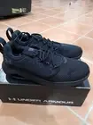 Under Armour UA Hovr Revenant Black Running Shoes men Size us 10 . New