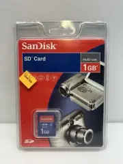 SanDisk SSD 1GB Class 2 - SD Card - Retail - SDSDB-1024-A11 Sealed