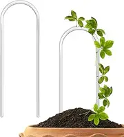 [Generic] Small Trellis for Potted Plants,2X Metal Plant Climbing Frame - Garden Tool House Plant Climber, Decorative Fixed Plant Support for Gardeners or Home