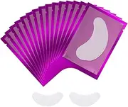Reayou 50PACK Under Eye Pads, Lint Free Lash Extension Eye Gel Patches for Eyelash Extension,Eye Beauty Tool (Purple)