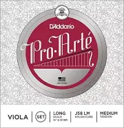 D'Addario Pro-Arte Viola String Set, Long Scale, Medium Tension