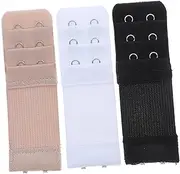 [NIYANGLE] 6Pcs Extenders for Women Elastic Extension Buckle Hooks Black Comfortable Fit for Pregnancy Weight Gain and Shrinkage