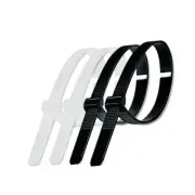 50PCE Cable Ties Extra Wide Strong Self Lock Secure Handy Hardware 600mm x 12mm