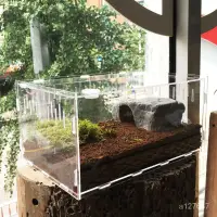 在飛比找蝦皮商城精選優惠-爬蟲飼養盒 爬蟲箱 透明全景飼養盒 爬蟲飼養箱 爬寵飼養缸 