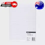 3 Pack Ruled Writing Pads 80 Pages A4 Lined Writing Notepad Office School 55GSM