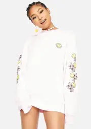 [By Samii Ryan] x Smiley Happy Bouquet Crewneck