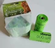 Compost-a-pak Dog Waste Bags - x6 New Rolls (90 Bags)