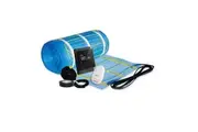 Thermogroup Thermonet EZ 200W/m Self Adhesive 2x0.5m - 1m 200Watts Floor Heating Kit Including Black 5226A Thermostat 112002TB