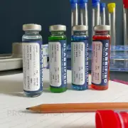 Cosplay Display Prop - Positive Virus Lab Samples / Cosplay Luck Virus Vial Set