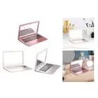 Makeup Mirror Handheld Folding Creative Gift Compact Mirror for Girls Women