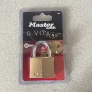 Master Lock 140D Brass Body 1-9/16" Padlock