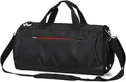 Sports Gym Bag, Travel Duffle Bag with Shoes Compartment & Wet Pocket, Swimming Bag Carry On Duffle Bag, 42L Large Gym Bags for Men/Women Travel Duffel Bag - 48x26x24cm