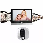 Peephole Camera Wireless Wifi Video Two Way Talk Digital Door Viewer For VIS