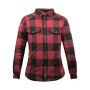 Motoshirt Lady Red Black XTM
