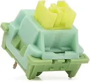 Outemu Custom Switches, 3Pin RGB Silent/Clicky/Linear/Tactile Similar Holy Panda Pre-Lubed Switch for Gaming Mechanical Keyboard (Color : Lemon, Size : 70PCS)