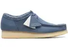 Clarks Men's Wallabee Blue Suede 26166306