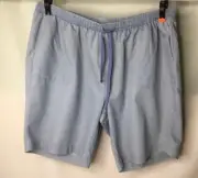 AUTOGRAPH CHAMBRAY BLUE ELASTIC WAIST SHORTS SZ 20 NEW COMFORTABLE