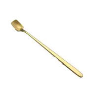 10Pcs Recafimil Gift Coffee Spoon Stainless Steel Long Handle Tea Spoons