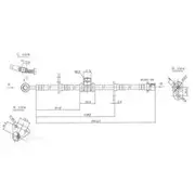 Protex Brake Hose - H3087