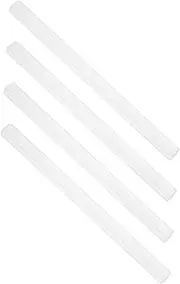 Yardwe 4Pcs Mini Mahjong Rack U Shaped Travel Accessory Portable Falling Mahjong Holders Organized Slots for Smooth Gameplay for Outdoor Gatherings and Group Play