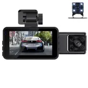 3 Lens Car DVR HD Dash Cam Camera Parking Monitor Video Recorder Wifi G-Sensor (for: Volvo)
