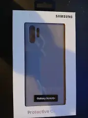 NEW OEM Genuine Samsung LEATHER Cover for Samsung Galaxy Note 10+ GREY