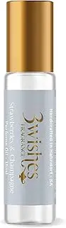 3 Wishes Handmade Roll-On Perfume (Strawberries & Champagne)