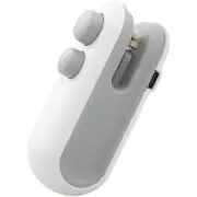 Rechargeable Bag Sealer, 2-In-1 Heat Sealer with Cutter for Chip Bags,6435