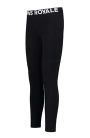 Mons Royale Cascade Merino Flex Womens Leggings - Black - XXL