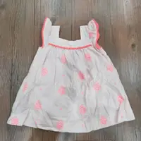 在飛比找蝦皮購物優惠-Baby Gap 粉橘色洋裝