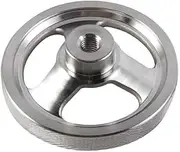 1pcs φ140mm / M20-2.5 304 Stainless Steel Handwheel, CNC Processing