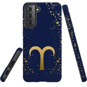 For Samsung Galaxy S22+ Plus Case, Armour Cover, Aries Sign