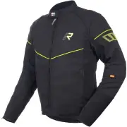 AirGobi 2.0 Black Yellow Motorcycle Textile Jacket
