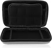 Protective Carrying Case for 3DS, New 3DS XL, New 2DS XL, Portable Hard Shell Pouch Carrying Travel Game Bag (Silver)