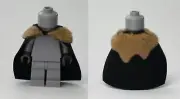 CapeMadness Torn Upper Fur on Mid Cape for Lego Minifigures (10-Packs)