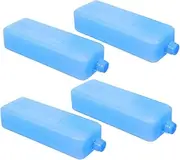 Long Lasting Cooling Packs for Air Cooler 4pcs Reusable Ice Boxes Lunch Ice Packs for Cooler