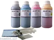 4x250ml ND® refill ink for HP61 Deskjet 2540 Officejet 4630 All-in-One 1PK
