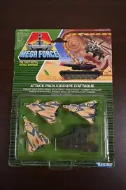 1989 Kenner Mega Force Attack Pack (Fighter Jets)