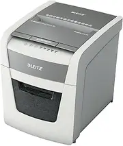 Leitz IQ Autofeed Small Office 50X Automatic Paper Shredder P4, Cross Cut, 50 Sheets (170008)