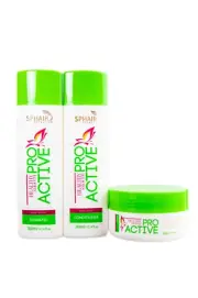 Professional ProActive Home Care Maintenance Hair Treatment Kit 3 Itens - Sphair