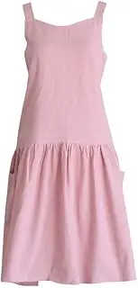 [MYSMFY] Women Kitchen Apron Cotton Extended Apron, Lightweight Waist, Cotton Linen Kitchen Birthday Gifts for Women, Colorful