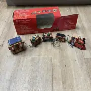 Holiday Classics 22 lights battery operated train set Fast Ship