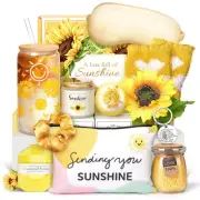 12PCS Sunflower Gifts for Women, Get Well Soon Gifts for Women Sending Sunshi...