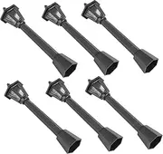 ibasenice Model Street Lamp Simulation Lights 6pcs Micro Landscape Miniatures DIY Garden Props Resin Ornaments