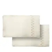 Dea Palm Beach Pelago Embroidery Pillowcase Pair, King
