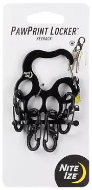Nite Ize PawPrint Locker Stainless Steel KeyRack