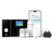 Alarm System for Home Security,WiFi+GSM 4G DIY Alarm Kit with Phone APP Alert...