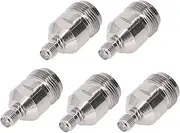 5PCS N Female to SMA Female Connector RF Coaxial Cable Conversion Connector Adapter Kit for GPS Rotating Antenna