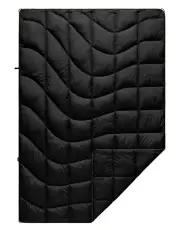 Rumpl Solid Down Puffy Insulated Outdoor Blanket - 1P - Black